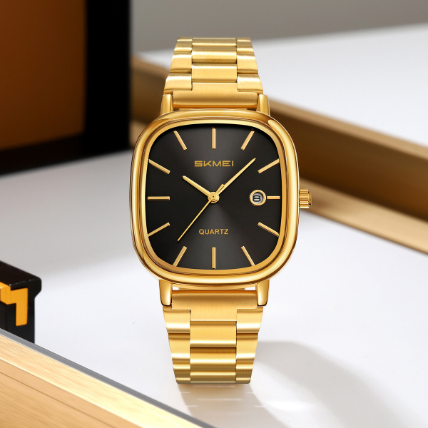 Часы наручные Skmei мужские кварцевые 2551gold-black