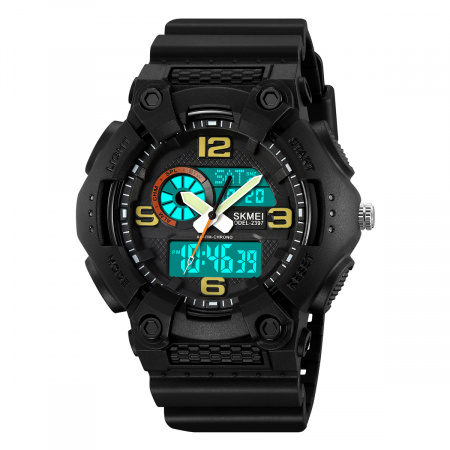 Часы наручные Skmei мужские электронные спортивные 2397black-white
