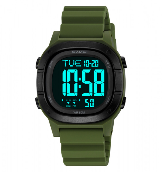 Часы наручные Skmei мужские электронные спортивные 2483green