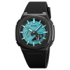 Часы наручные Skmei мужские электронные спортивные 2091black-light-blue-black
