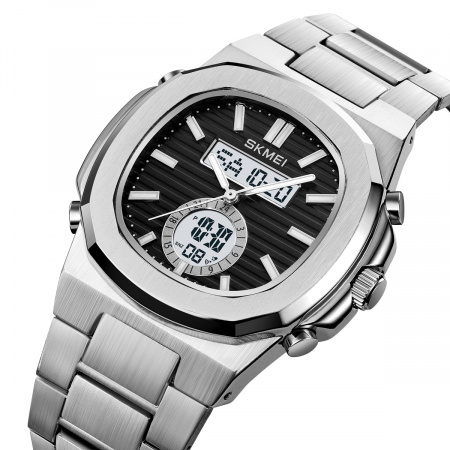 Часы наручные Skmei мужские электронные спортивные 2279silver-black