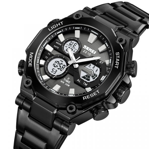 Часы наручные Skmei мужские электронные спортивные 2210black