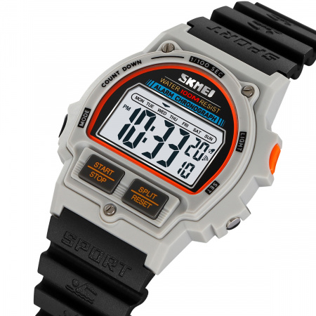 Часы наручные Skmei мужские электронные спортивные водонепроницаемые 2263gray
