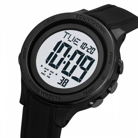 Часы наручные Skmei мужские электронные спортивные 2458black-white