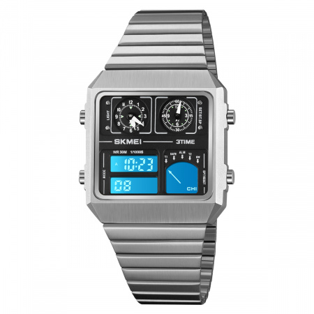 Часы наручные Skmei мужские электронные 2198silver