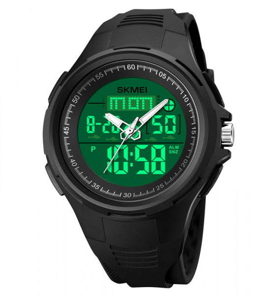 Часы наручные Skmei мужские электронные спортивные 1844black