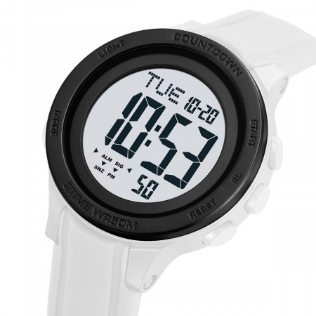 Часы наручные Skmei мужские электронные спортивные 2458white