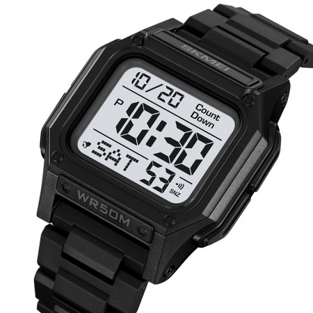 Часы наручные Skmei мужские электронные спортивные 2264black-white