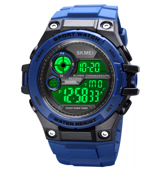 Часы наручные Skmei мужские электронные водонепронецаемые спортивные 1759blue