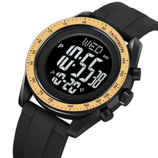 Часы наручные Skmei мужские электронные спортивные 2045black-gold