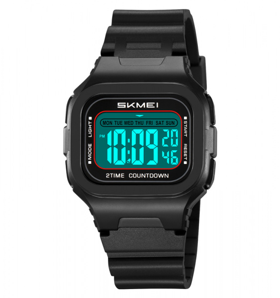 Часы наручные Skmei мужские электронные спортивные 2343black-white