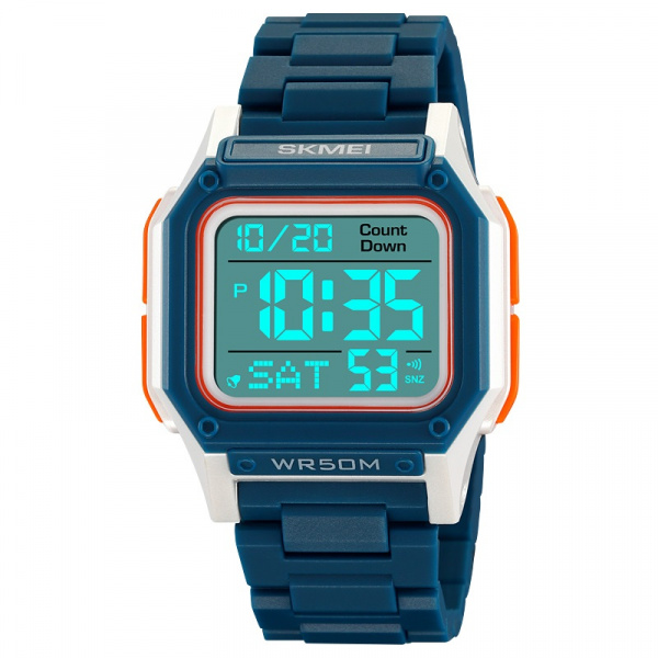 Часы наручные Skmei мужские электронные спортивные 2264blue-white