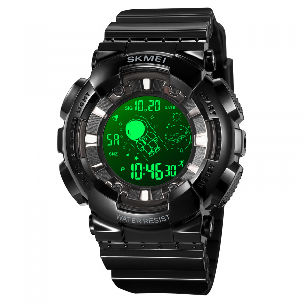 Часы наручные Skmei мужские электронные спортивные 2035black-black-white