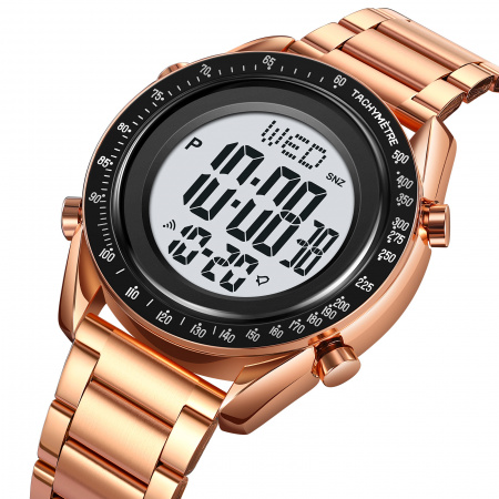 Часы наручные Skmei мужские электронные 2145rose-gold-white