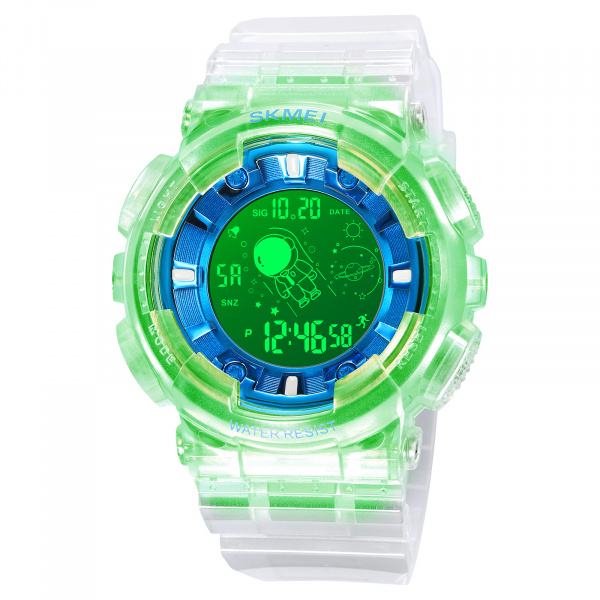 Часы наручные Skmei мужские электронные спортивные 2035white-blue