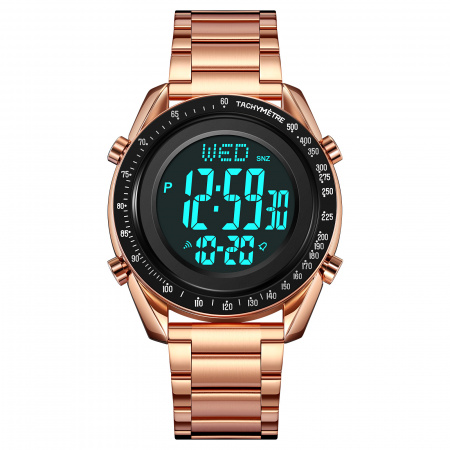 Часы наручные Skmei мужские электронные 2145rose-gold-black