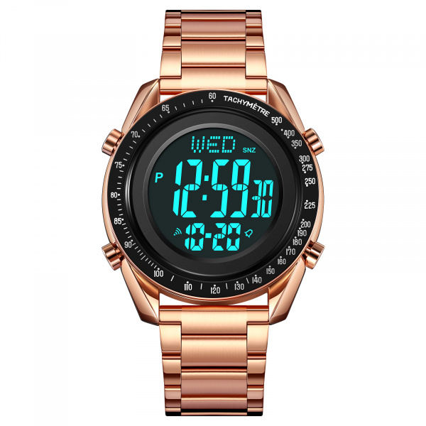 Часы наручные Skmei мужские электронные 2145rose-gold-black