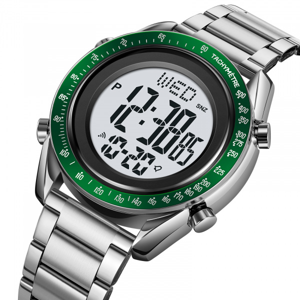 Часы наручные Skmei мужские электронные 2145silver-green
