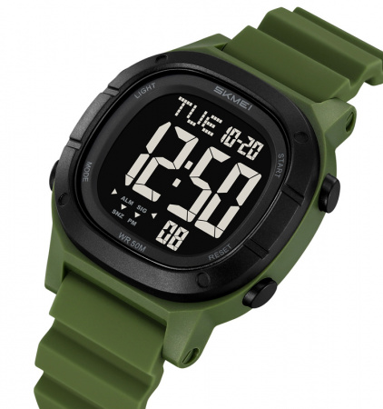 Часы наручные Skmei мужские электронные спортивные 2483green