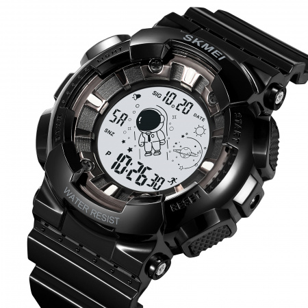 Часы наручные Skmei мужские электронные спортивные 2035black-black-white