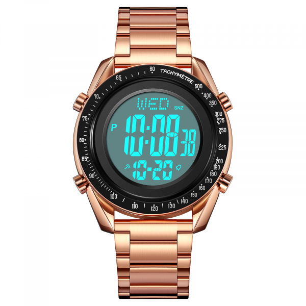 Часы наручные Skmei мужские электронные 2145rose-gold-white
