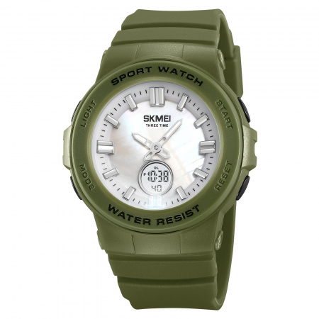 Часы наручные Skmei мужские электронные спортивные 2125army-green