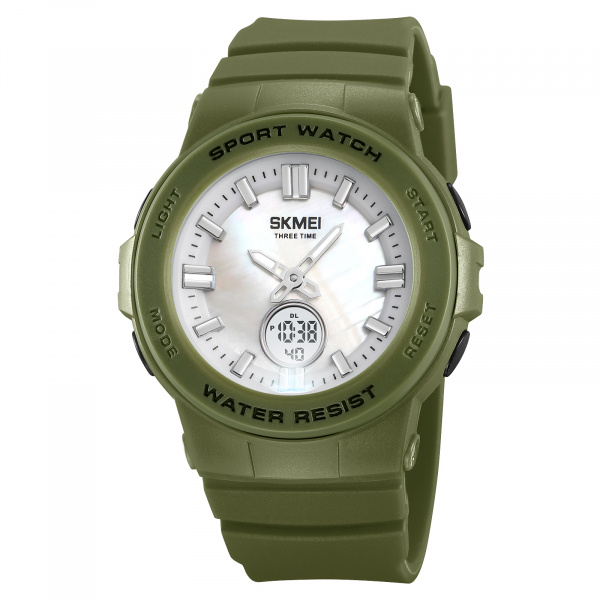 Часы наручные Skmei мужские электронные спортивные 2125army-green