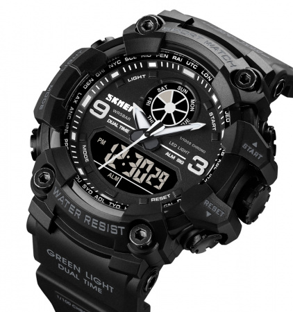 Часы наручные Skmei мужские электронные спортивные 1818black