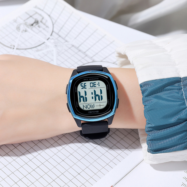 Часы наручные Skmei мужские электронные спортивные 2541black-blue